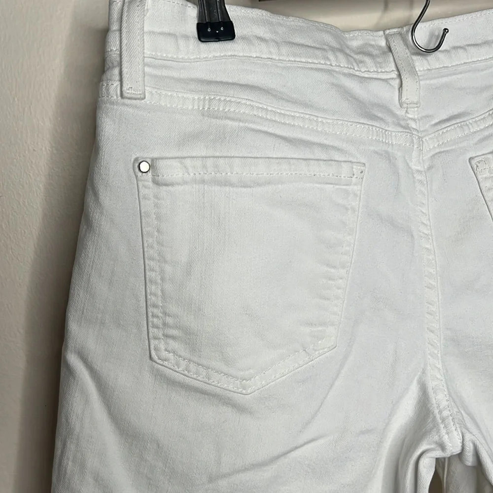 DKNY JEANS BLEECKER BOYFRIEND WHITE SHORTS SIZE 10P